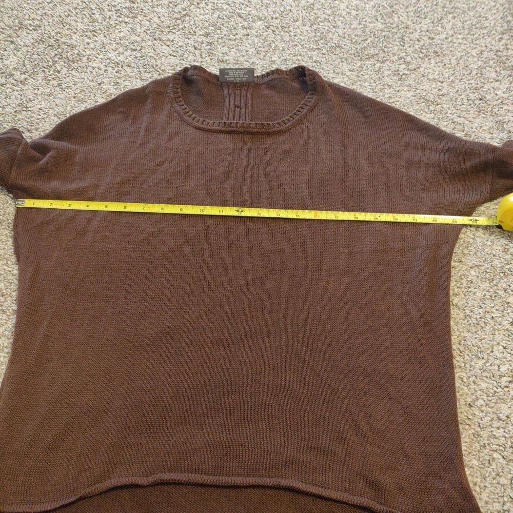 Wooden Ships Paola Buendia Women's Sweater Brown Size S / M Long Sleeve. - Picture 5 of 6
